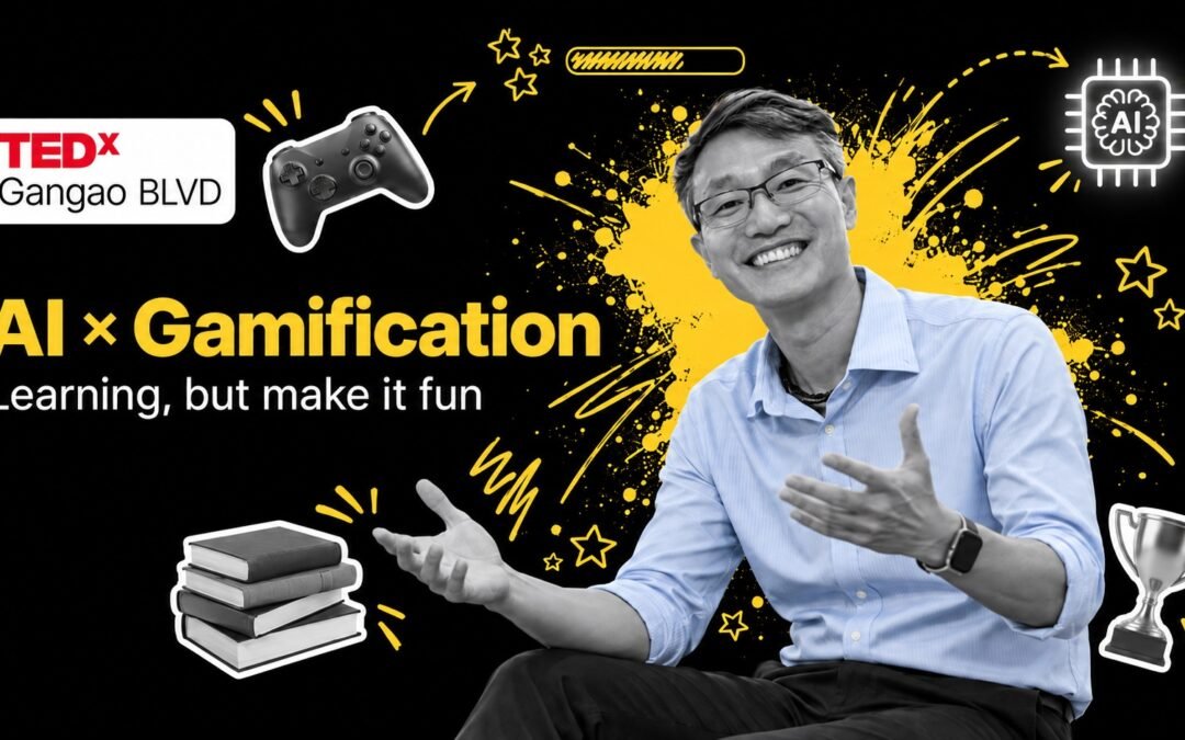 Sam Hui 於 TEDxGangaoBLVD 2026 分享 AI × Gamification，讓學習更生動